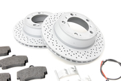 Porsche Brake Kit - Bosch QuietCast 99635240104KT10