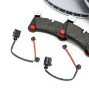 Porsche Disc Brake Kit - Bosch QuietCast 95535240300KT5