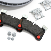 Porsche Disc Brake Kit - Bosch QuietCast 95535240300KT5