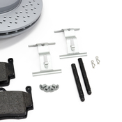 Porsche Disc Brake Kit - Bosch QuietCast 98735240101KT14