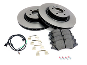 Land Rover Brake Kit - Bosch QuietCast SDB000624KT5