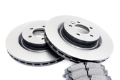 Land Rover Brake Kit - Bosch QuietCast SDB000624KT5
