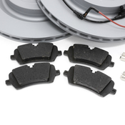 Land Rover Brake Kit - Bosch QuietCast LR033303KT12