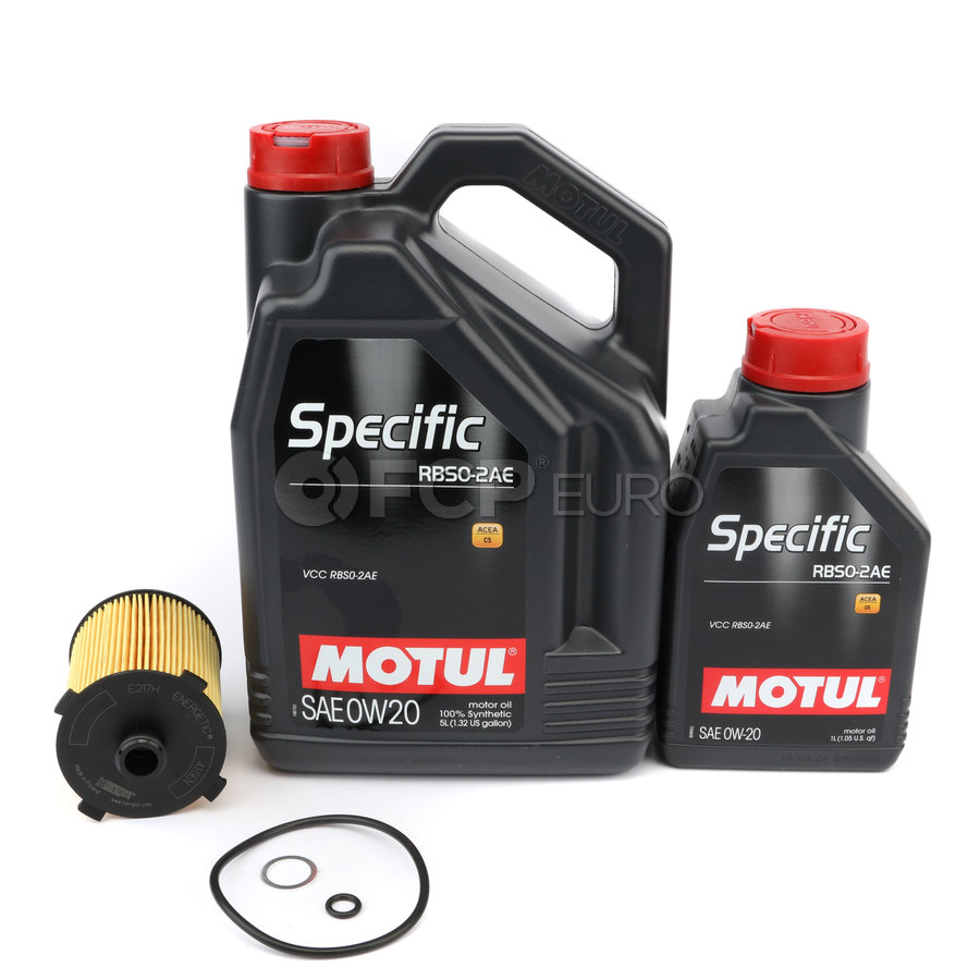 VOLVO エンジンオイル 0W-20 Volvo Oil Change Kit 0W20 - Motul 32140029KT5 | FCP Euro