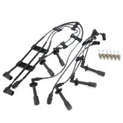 Porsche Spark Plug and Wire Kit - Beru 91160201104KT