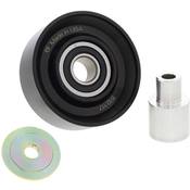 Porsche Drive Belt Idler Pulley - Rauch & Spiegel 512.117.EC