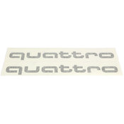 Audi Quattro Decal - Genuine Audi 4G0064317AY9B