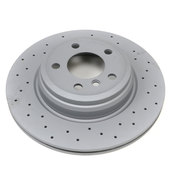 BMW Disc Brake Rotor - Zimmermann Sport 34116792221