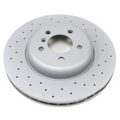 BMW Disc Brake Rotor - Zimmermann Sport 34116884301