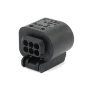 BMW Universal Socket Housing Mlk Uncoded (6 Pol -Mlk 1 2) - Genuine BMW 12527505669