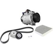 Audi A/C Compressor Kit - Denso DCP02034KT