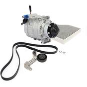 Audi A/C Compressor Kit - Denso DCP02108KT