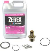 Porsche Engine Coolant Thermostat Kit - Genuine Porsche 9A110622590KT