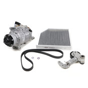 Audi A/C Compressor Kit - Denso DCP02108KT