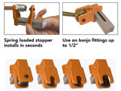 Fluid Stop Clamp Set - S.U.R & R FLS330