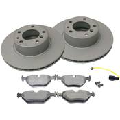 BMW Brake Kit - Zimmermann/Jurid 34116756090KT1
