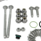 BMW Engine Oil Pan Baffle and Aluminum Engine Oil Pan Upgrade Kit - 11137618512BFLKT