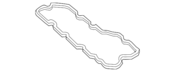 Mercedes Engine Oil Pan Gasket - Genuine Mercedes 177014270064