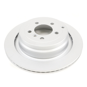 Land Rover Disc Brake Rotor - Bosch QuietCast LR017804