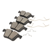 Volvo Land Rover Jaguar Disc Brake Pad Set - Bosch QuietCast BC1821