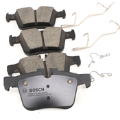 Volvo Land Rover Jaguar Disc Brake Pad Set - Bosch QuietCast BC1821