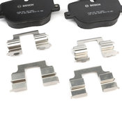 Land Rover Disc Brake Pad Set - Bosch QuietCast LR015577