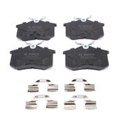 Volkswagen Disc Brake Pad Set - Bosch QuietCast BC340