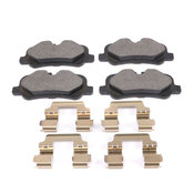 Land Rover Disc Brake Pad Set - Bosch QuietCast LR055455