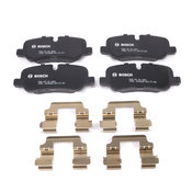 Land Rover Disc Brake Pad Set - Bosch QuietCast LR055455