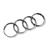 Audi Deck Lid Emblem - Genuine Audi 8T08537422ZZ
