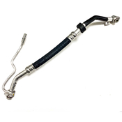 Audi A/C Refrigerant Suction Hose - Genuine Audi 80B816740