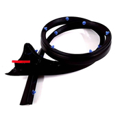 VW Door Seal - Genuine VW 561837652B
