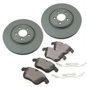 Jaguar Disc Brake Kit - Bosch QuietCast C2C25336KT