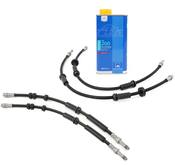Audi Brake Hydraulic Hose Kit - Corteco 4G0611707HKT3
