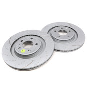 Audi Brake Disc Set - EBC GD1572