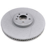 BMW Disc Brake Rotor - Zimmermann Z Coat 34106895647