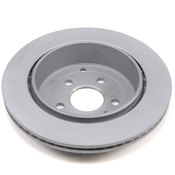 Land Rover Disc Brake Rotor - Zimmermann Z Coat LR001019