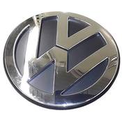 Volkswagen Hood Emblem - Genuine VW 1C0853617BULM