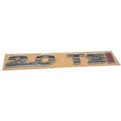 VW Hatch Emblem - Genuine VW 1Q0853675RGQF