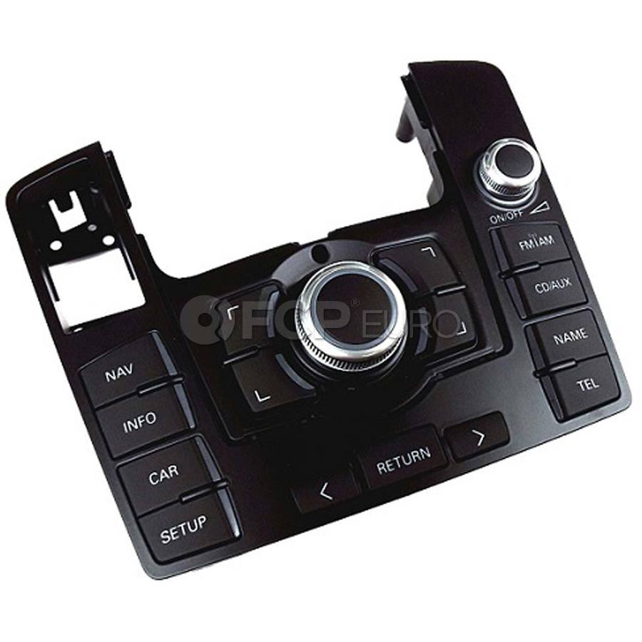 Audi MMI Control Panel with 8 Buttons (Q7) - Genuine Audi Mercedes