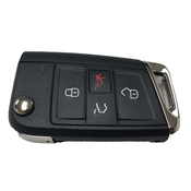 VW Remote Control Transmitter for Keyless Entry and Alarm System - Genuine VW 5G6959752ANAIF