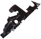 VW Radiator Support Air Deflector - Genuine VW 5N0121284J