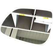Audi Door Mirror Glass - Genuine Audi 8R0857535C