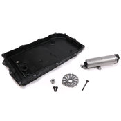 BMW Auto Start Stop Pressure Accumulator and Transmission Pan - Genuine BMW 24345A13153