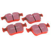 Volvo Disc Brake Pad Set - EBC Redstuff 32287447