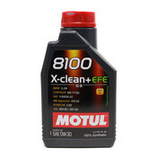 0W30 8100 X-Clean+ EFE Engine Oil (1 Liter) - Motul 111657