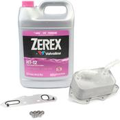 Audi Engine Oil Cooler Kit - Mahle Behr 06E117021GKT