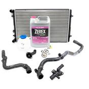 VW Radiator Kit - Nissens KIT-1J0121253ADKT2