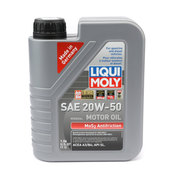 20W-50 MoS2 Antifriction Engine Oil (1 Liter) - Liqui Moly 22070