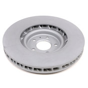 Porsche Disc Brake Rotor - Zimmermann Z Coat 460455720